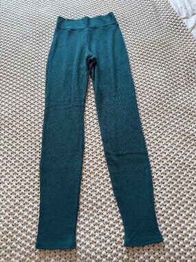 Abercrombie & Fitch waffle leggings